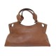 SAC A MAIN CARTIER MARCELLO PM CUIR GRAINE MARRON CAMEL LEATHER HAND BAG 1950€