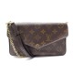 NEUF SAC A MAIN LOUIS VUITTON POCHETTE FELICIE MONOGRAM HAND BAG CLUTCH 1150€