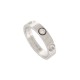 NEUF BAGUE LOUIS VUITTON EMPREINTE DIAMANT 62 PLATINE 950 ARGENTE NEW RING 3500€