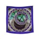 FOULARD HERMES LA MECANIQUE DU TEMPS LOIC DUBIGEON CARRE 90 SOIE SILK SCARF 460€