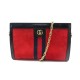 SAC A MAIN GUCCI OPHIDIA PM 503877 DAIM ROUGE BANDOULIERE HANDBAG PURSE 1950€