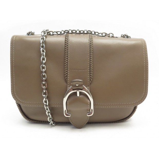 sac a main longchamp amazone l1357930015 en cuir taupe