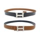 CEINTURE HERMES BOUCLE H REVERSIBLE 32MM 110 CUIR BOX & TOGO GOLD BELT 715€