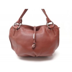 SAC A MAIN CELINE BITTERSWEET CUIR MARRON BROWN SOF LEATHER HAND BAG PURSE 1090