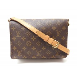 SAC A MAIN LOUIS VUITTON MUSETTE TANGO BESACE TOILE MONOGRAM LV HAND BAG 800€