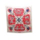 FOULARD HERMES TSUBA VAUZELLES CARRE EN SOIE AVEC BOITE & SAC SILK SCARF 350€