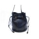 SAC A MAIN LANCEL LE HUIT GM SEAU CUIR PYTHON BLEU MARINE HAND BAG PURSE 1590€