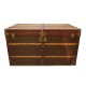 VINTAGE MALLE COURRIER HAUTE LOUIS VUITTON EN TOILE MONOGRAM 1924 TRUNK 54000€