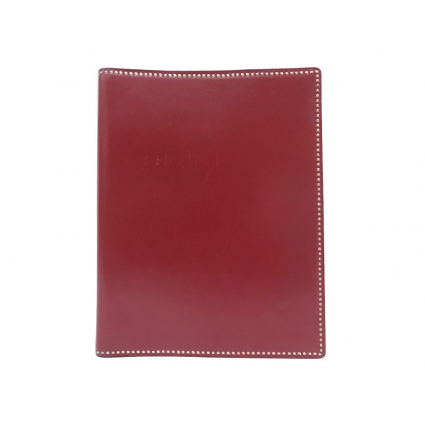 VINTAGE COUVERTURE AGENDA HERMES GM EN CUIR BOX DUPRE LAFON DIARY HOLDER 500€