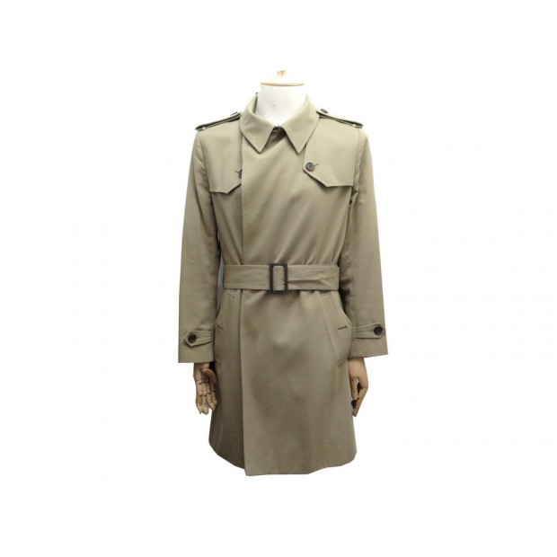 NEUF IMPERMEABLE DIOR HOMME HEDI SLIMANE TRENCH 6HH1034006 52 50 M COAT 3500€