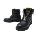 CHAUSSURES BALMAIN BOTTINES COMBAT TAIGA S7CBH030206 38.5 CUIR BOOTS SHOES 1300€