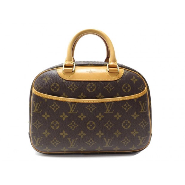 NEUF SAC A MAIN LOUIS VUITTON TROUVILLE PM M42228 TOILE MONOGRAM HANDBAG 1450€