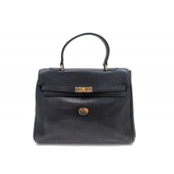 SAC A MAIN MAC DOUGLAS PYLA CABAS EN CUIR GRAINE NOIR BLACK HAND BAG PURSE 350€