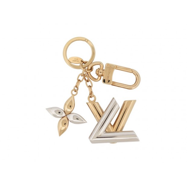 PORTE CLES LOUIS VUITTON BIJOU DE SAC TWIST METAL M68197 CHARM KEY HOLDER 370€