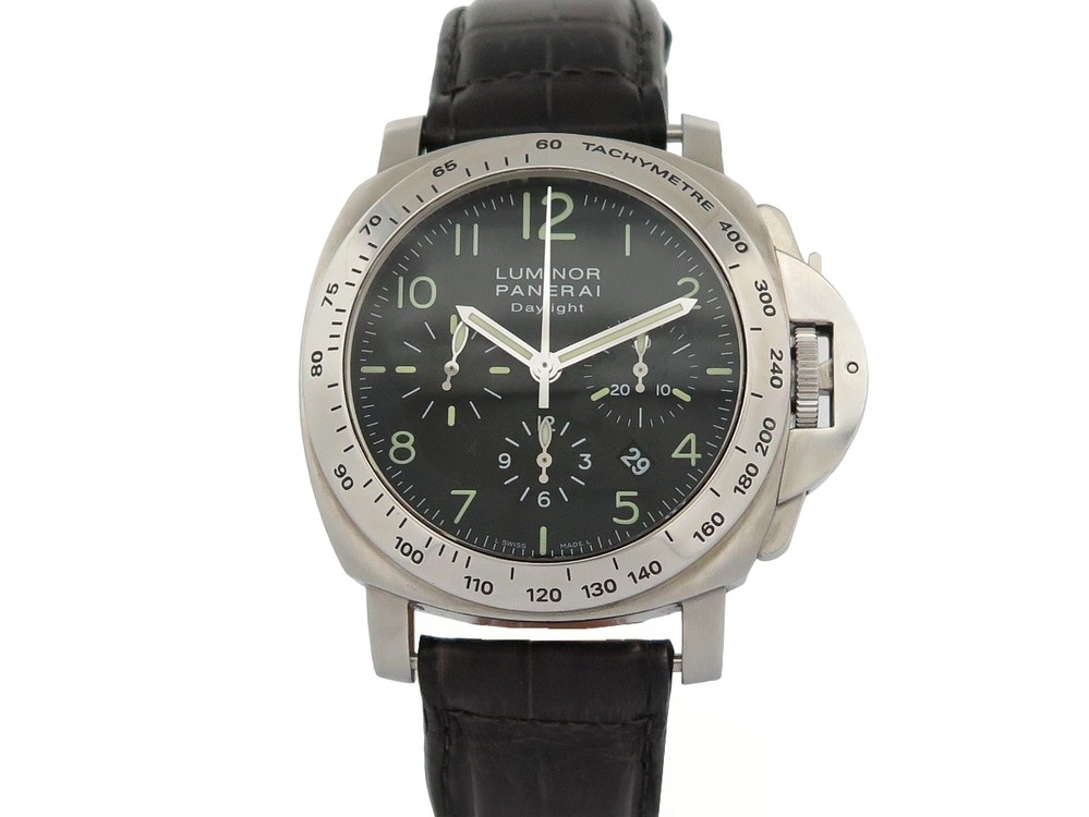 montre panerai pam00196 luminor daylight chrono 44 mm