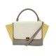 SAC A MAIN CELINE TRAPEZE MOYEN MODELE EN CUIR TRICOLORE LEATHER HAND BAG 2500€