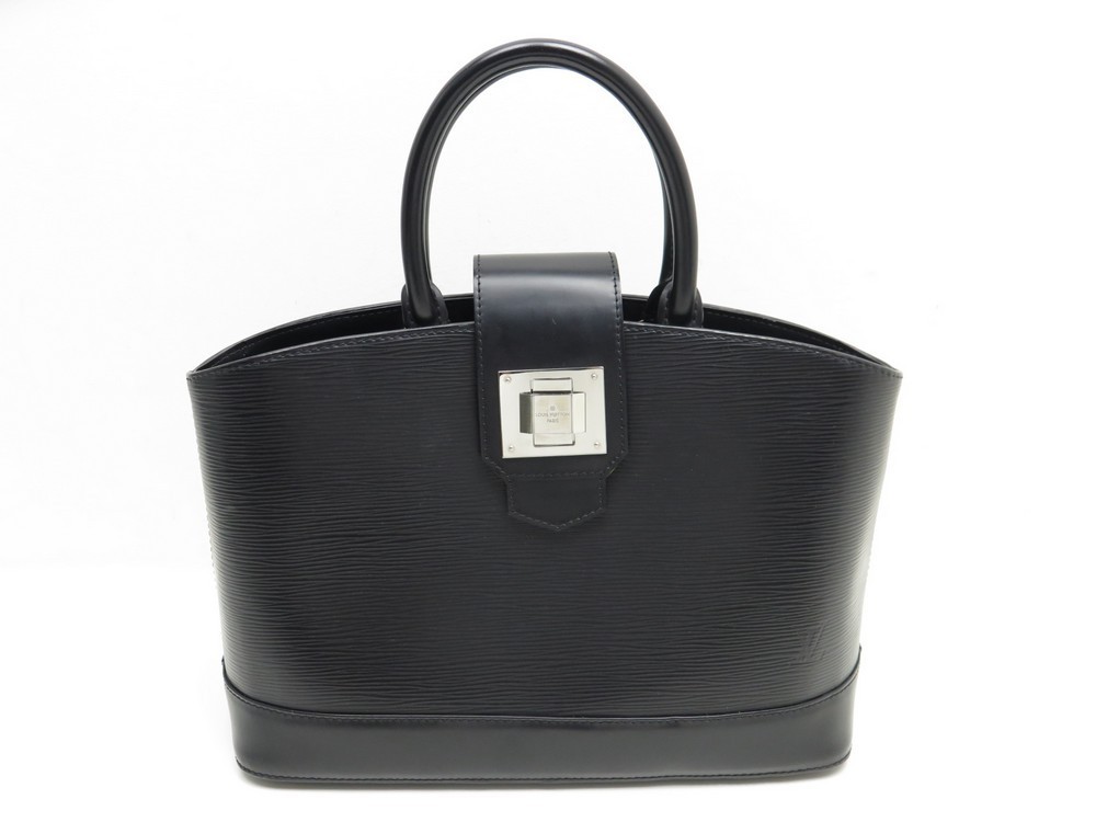 RvceShops Revival, sac a main louis vuitton mirabeau en cuir epi vernis  noir