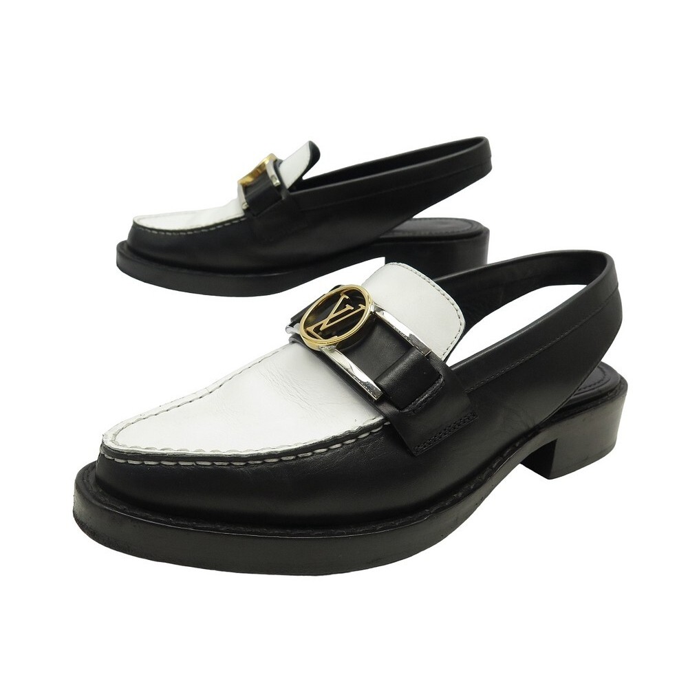 Louis Vuitton, Shoes, Brand New Louis Vuitton Academy Monogram High Heel  Loafer Womens Boots W Box