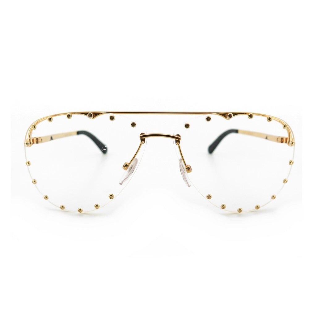 Louis Vuitton The Party Sunglasses In Dore