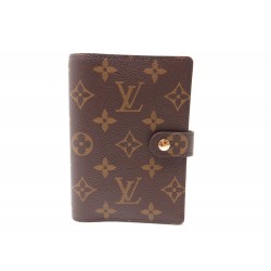 NEUF COUVERTURE PORTE AGENDA LOUIS VUITTON MONOGRAM 