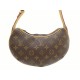 NEUF SAC A MAIN LOUIS VUITTON CROISSANT PM TOILE MONOGRAM HAND BAG PURSE 1950€