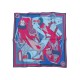 NEUF FOULARD HERMES GAVROCHE ZOUAVES ET DRAGONS H893280S02 SOIE SILK SCARF 210€