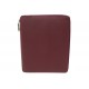 NEUF ETUI POUR IPAD HERMES COUVERTURE E-ZIP EN CUIR EPSOM BORDEAUX NEW COVER