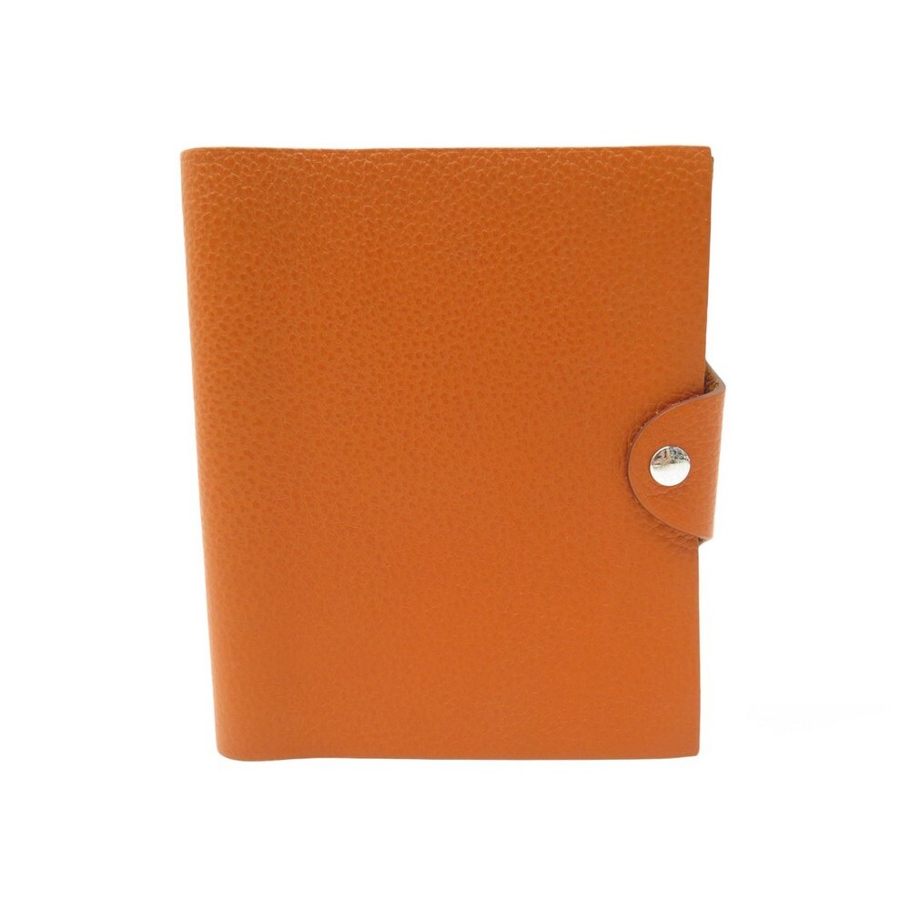 couverture cahier hermes ulysse neo pm cuir orange