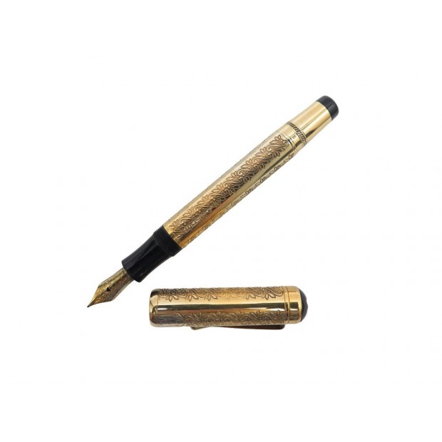 STYLO MONTBLANC PLUME A PISTON PATRON DE L'ART LOUIS XIV FOUNTAIN PEN 14100€