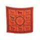 FOULARD HERMES COUVERTURES ET TENUE DE JOUR CARRE SURTEINT DIP DYE SCARF 460€