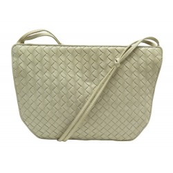 VINTAGE SAC A MAIN BOTTEGA VENETA CUIR INTRECCIATO BANDOULIERE HAND BAG 2300€