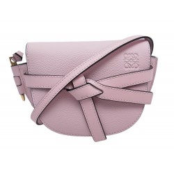 NEUF SAC A MAIN LOEWE BOLSO GATE MINI BAG CUIR ROSE 321.12.U62 NEW HANDBAG 1600€