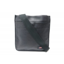 NEUF SAC BALLY POCHETTE SACOCHE BANDOULIERE HOMME EN CUIR NOIR BAG PURSE 495€