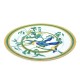 NEUF PLAT ROND CREUX HERMES TOUCANS EN PORCELAINE LIMOGES ROUND HOLLOW DISH 370€