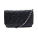 SAC A MAIN CHANEL WALLET ON CHAIN CAMBON BANDOULIERE WOC HAND BAG PURSE 3350€