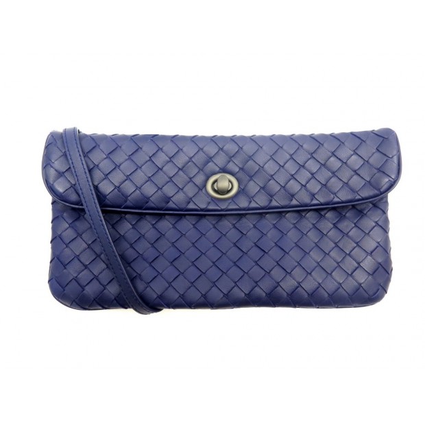 NEUF SAC A MAIN BOTTEGA VENETA 255549 POCHETTE CUIR INTRECIATO BANDOULIERE 965€