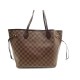 NEUF SAC A MAIN LOUIS VUITTON CABAS NEVERFULL MM EN TOILE DAMIER EBENE BAG 1500€