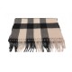 NEUF GRANDE ECHARPE BURBERRY 40310791 EN CACHEMIRE TARTAN CHECK MIXTE SCARF 495€