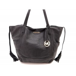 SAC A MAIN MICHAEL KORS ASHBURY XL 30T4SABT4L CABAS EN CUIR NOIR BAG PURSE 295€