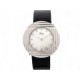 MONTRE POIRAY MA PREMIERE RONDE 30 MM EN ACIER PALLADIE DIAMANTS QUARTZ WATCH