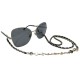 NEUF LUNETTES DE SOLEIL CHANEL PAPILLON CHAINE 4274Q METAL DORE SUNGLASSES 1340€