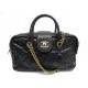 SAC A MAIN CHANEL SHIVA BOWLER EN CUIR CAVIAR MATELASSE HAND BAG PURSE 4500€