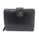 PORTEFEUILLE CHANEL LOGO CC PORTE MONNAIE CARTES CUIR CAVIAR NOIR WALLET 1040€