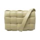 NEUF SAC A MAIN BOTTEGA VENETA PADDED CASSETTE CUIR BEIGE BANDOULIERE BAG 3600€