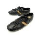 CHAUSSURES LOUIS VUITTON ACROBAT 36.5 BASKETS EN CUIR NOIR SNEAKERS SHOES 700€