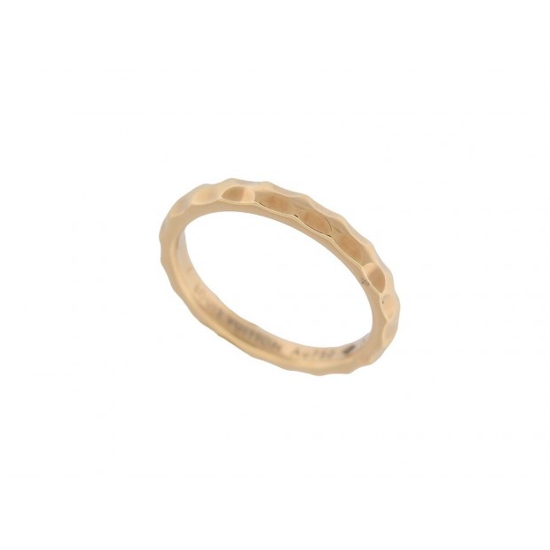 BAGUE LOUIS VUITTON ALLIANCE MONOGRAM INFINI Q9F72B 53 OR JAUNE 18K RING 1220€