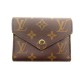 NEUF PORTEFEUILLE LOUIS VUITTON VICTORINE M62472 EN TOILE MONOGRAM WALLET 450€