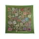 NEUF FOULARD HERMES L'ARBRE DE VIE PAR CHRISTINE HENRY CARRE 90 SOIE SCARF 460€