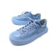 CHAUSSURES PIERRE HARDY CUBIX 41 BASKETS PLATEFORMES CUIR BLEU SNEAKERS 625€