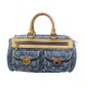 NEUF SAC A MAIN LOUIS VUITTON NEO SPEEDY DENIM MONOGRAM M95019 HAND BAG 1600€